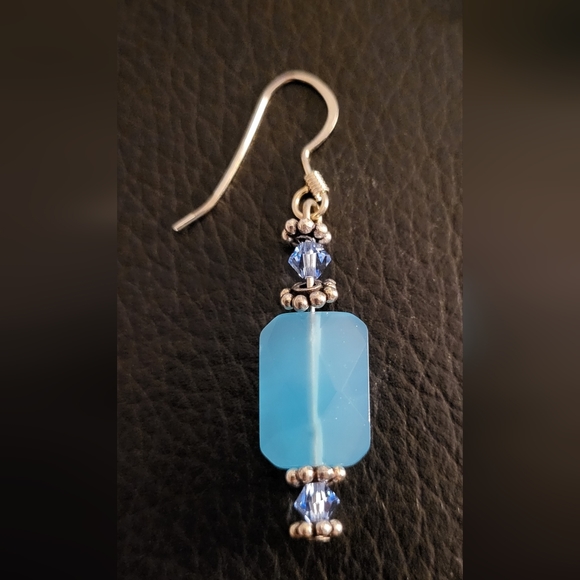 Aquamarine Earrings - Picture 2 of 3